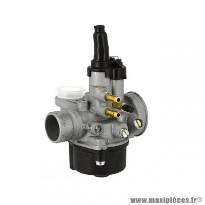 Carburateur dellorto Dellorto PHVA Ø17.5 TS (montage souple, avec graissage, pour starter automatique, câble boisseau droit) réf 1403 pour Scooter, Mécaboite, Mobylette, Maxi Scooter, Moto, Quad
