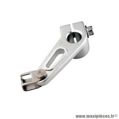 Biellette commande embrayage 50 à boîte adaptable Derbi 50 Senda, GPR / Gilera 50 SMT, RCR Lighty Alu Argent