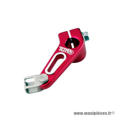Biellette embrayage Alu Rouge Anodisé adaptable Derbi 50 Senda, GPR, Gilera 50 SMT, RCR Lighty
