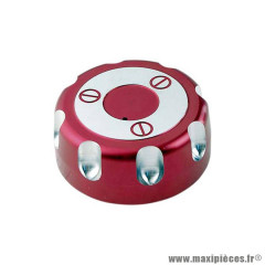 Bouchon d'essence alu rouge 50 à boîte Derbi Senda