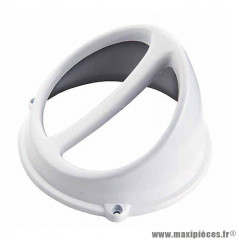 Écope de refroidissement blanc adaptable pour MBK 50 Booster 1990-2003, Stunt 2000-2003, Yamaha 50 BWS 1990-2003, Slider 2000-2003