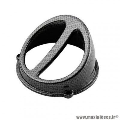 Ecope de refroidissement carbone adaptable MBK 50 Booster 1990+2003, Stunt 2000+2003, Yamaha 50 BWS 1990+2003, Slider 2000+2003