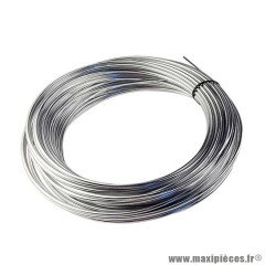 Gaine chrome Ø5mm rouleau de 25 mètres