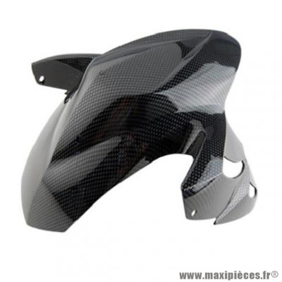 Garde boue avant carbone adaptable MBK 50 Booster NG, Rocket, Yamaha 50 BWS
