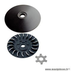 Joue fixe ventilé black edition pour MBK 50 Booster, Nitro - Yamaha 50 BWS, Aerox - Aprilia 50 SR - Malaguti 50 F12