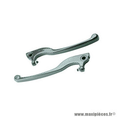 Levier frein carbone adaptable pour scooter Aprilia SR50 (la paire)