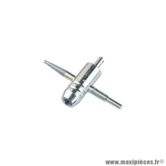 Outil réparation valve démonte obus 4 en 1