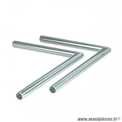 Paire de guidons acier chrome 22mm pour cyclo 103 MVL