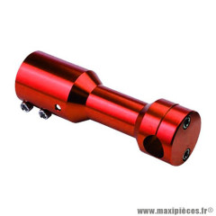 Potence droite rouge Ø22mm pour scooter MBK Booster/BW's/Slider/Stunt