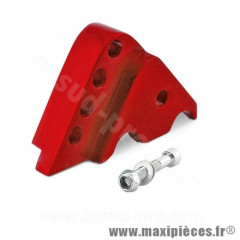 Réhausse amortisseur rouge (4 positions) pour scooter MBK 50 Booster, Nitro, Ovetto / Yamaha 50 BWS, Aerox, Neos