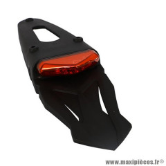 Support de plaque universel avec feu arrière à leds rouge homologué CE