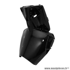 Tablier arrière noir métal protège jambes adaptable MBK Stunt / Yamaha Slider 2005-2012 (OEM : 5JH-F8311-02-P0)