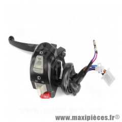 Commodo / commutateur gauche complet avec levier pour scooter 50 Keeway F-ACT, MATRIX, RY8