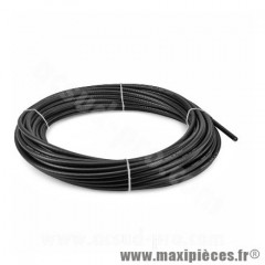 Gaine noir 32/10e (rouleau de 16.50m) pour moto et cyclomoteur