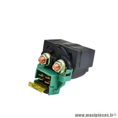 Relais de démarreur 12V 150A pour maxi scooter 350cc Piaggio X10 / 400cc Piaggio MP3, X EVO / 500cc Piaggio X9, MP3, X9 - Aprilia Atlantic - Gilera Nexus / 800cc Gilera GP