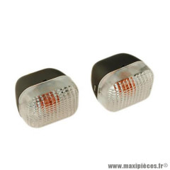Paire de clignotants avant adaptable STUNT/SLIDER pour MBK Stunt / Yamaha Slider