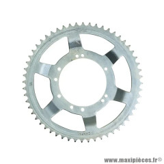 Couronne bts tole 56 dents 10 trous pour cyclomoteur Peugeot 103