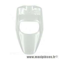 Tablier avant blanc brillant pour scooter MBK 50 Booster 1999-2003 / Yamaha 50 BWS 1999-2003