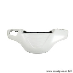 Couvre guidon blanc brillant adaptable MBK 50 Booster / Yamaha 50 BWS 2004+