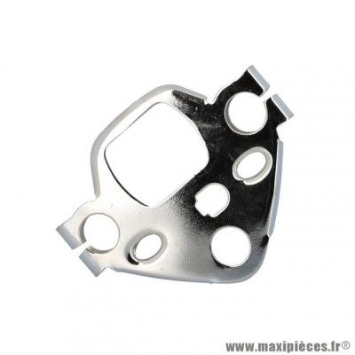 Platine supérieure de fourche chrome pour cyclomoteur Peugeot 103 MVL