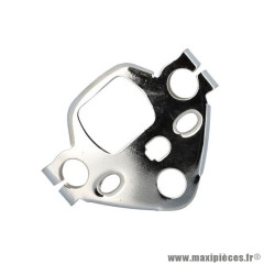 Platine supérieure de fourche chrome pour cyclomoteur Peugeot 103 MVL