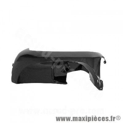Tablier avant droit noir brillant (inférieur, pare-boue) pour scooter MBK Ovetto 50 / Yamaha Neos 50