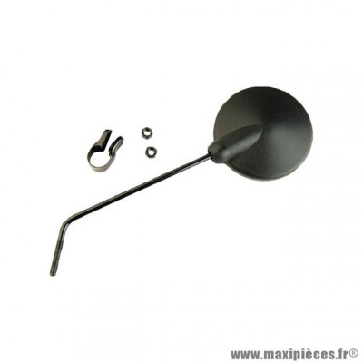 Rétroviseur a collier Ø22mm noir pour cyclomoteur