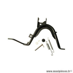 Béquille centrale adaptable noir pour MBK 50 Nitro 1997-2012 et Yamaha 50 Aerox 1997-2012 (OEM : 5ME-F7111-02)