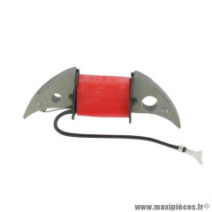 Bobine éclairage BOBINE BASSE TENSION CYCLO INTERIEURE adaptable MBK AV88/AV10/40/50/41/51 RUPTEUR TYPE NOVI