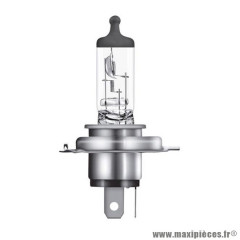 Ampoule 12V 60-55W H4 culot P43T blanc (projecteur)