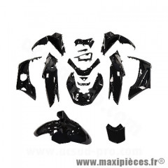 Kit carrosserie 10 pièces noir brillant pour Honda PCX 125cc 2014-2016