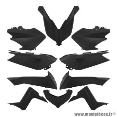 Kit carrosserie 10 pièces noir mat pour Yamaha XMAX 125 / 250 / 400 2014-2017