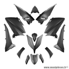 Kit carrosserie 14 pièces noir mat pour Yamaha TMAX 530cc 2015-2016