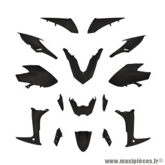 Kit carrosserie 15 pièces noir mat pour maxi-scooter Yamaha TMAX 560 2020-2021