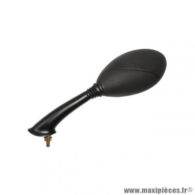 Rétroviseur gauche noir adaptable Piaggio 50-125 Fly 2005-2015, Derbi 50-125 Boulevard 2009-2016 (OEM : CM027001)
