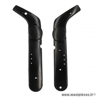 Capotages latéral noir sans double variateur pour Piaggio Ciao