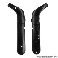 Capotages latéral noir sans double variateur pour Piaggio Ciao