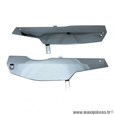 Capotages latéral chrome pour mobylette MBK 51