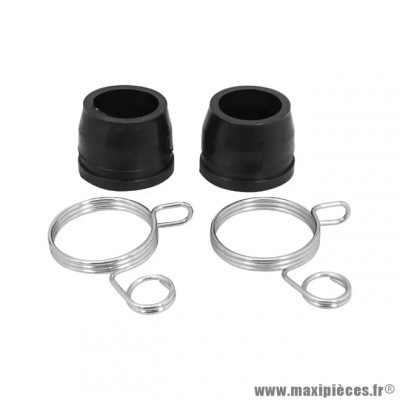 Caches poussière adaptable pour Peugeot 103 SP, SPX (avec ressort) - Paire