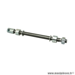 Axe de roue diamètre 12x100x213 pour mobylette
