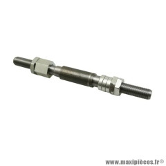 Axe de roue avant diamètre 11x100x158 pour mobylette Peugeot 103