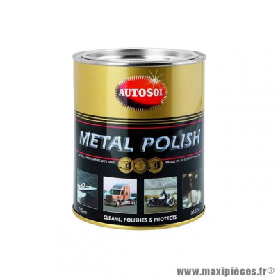 Autosol métal polish pot 750ml