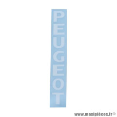 Autocollant blanc fourche 218x35mm