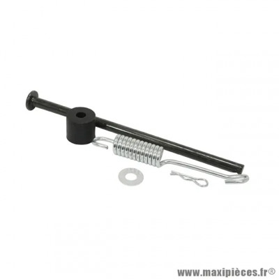 Axe + ressort bequille centrale KIT ACCESSOIRES BEQUILLE CENTRALE adaptable BOOSTER 2004-2019 / ROCKET 2004-2009 / BWS / NEXT