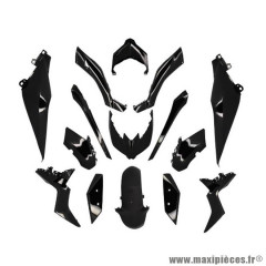 Carénage noir brillant 15 pièces pour Yamaha XMAX 125CC 2018-2022 / XMAX 300CC 2017-2022 / XMAX 400CC 2018-2020