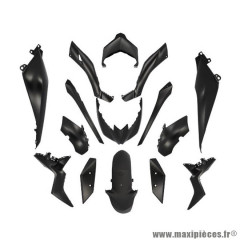 Carénage noir mat 15 pièces pour Yamaha XMAX 125CC 2018-2022 / XMAX 300CC 2017-2022 / XMAX 400CC 2018-2020