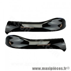 Bas de caisse noir verni (peint) pour scooter SYM Fiddle II 4 TPS 2008-2021