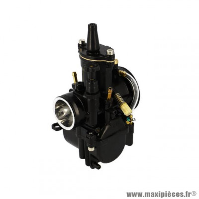 Carburateur type pwk 28 boisseau plat avec powerjet et starter à tirette (qualité premium)