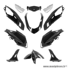 Carrosserie noir brillant 11 pièces Yamaha NMAX 125CC 2015-2020