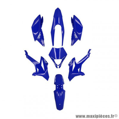Carrosserie 7 pièces bleu pour Beta 50 RR 2012-2022